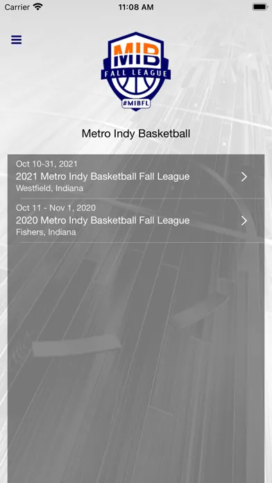 Metro Indy Basketball سکرین شاٹس