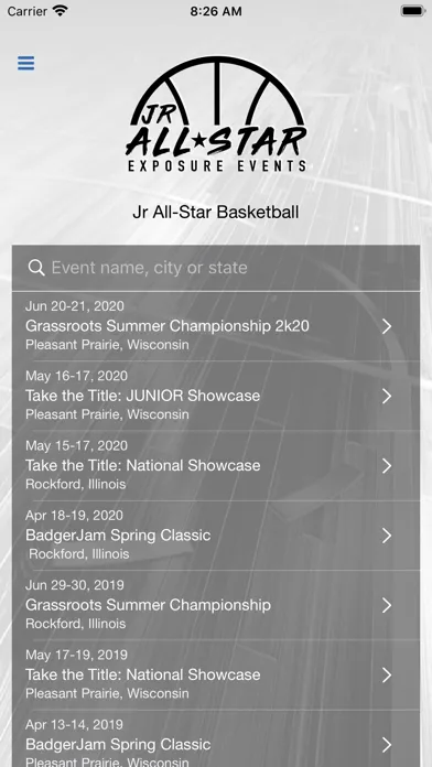 Capturas de pantalla de Jr All-Star Basketball
