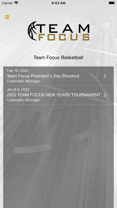 Team Focus Basketball Ekran Görüntüleri