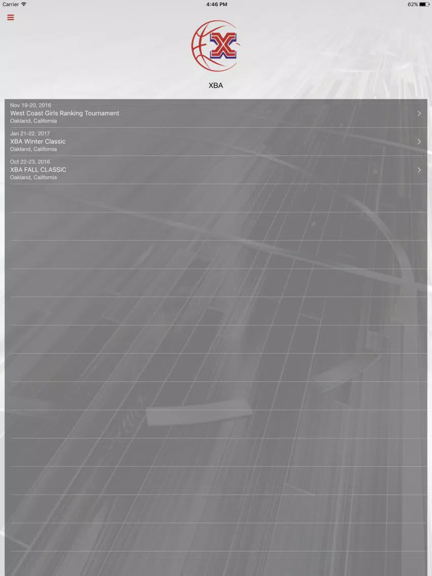 Xcel Basketball Academy iPad 应用截图