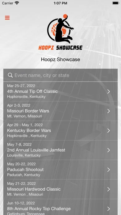 Hoopz Showcase Screenshots