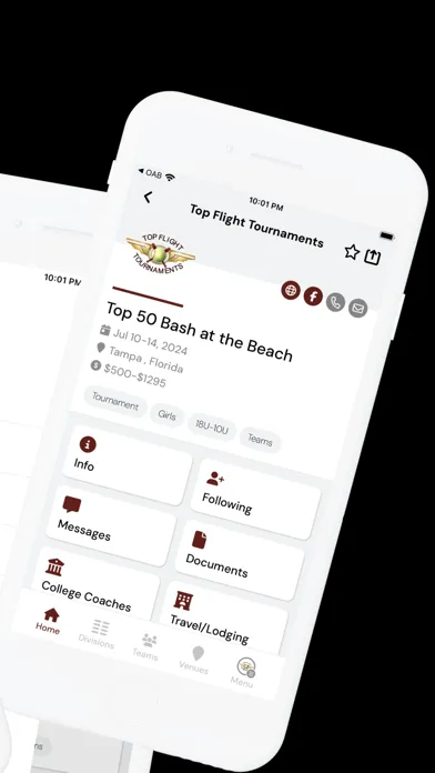 Top Flight Tournaments سکرین شاٹس