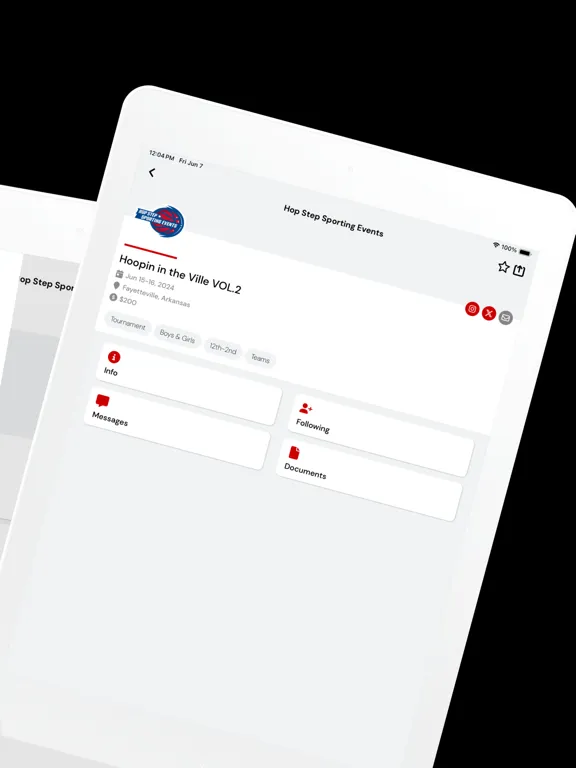 Hop Step Sporting Events iPad  Screenshots