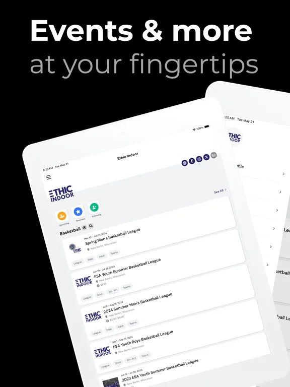 Ethic Indoor iPad  স্ক্রিনশট