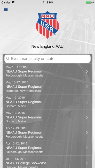 تصاویر New England AAU