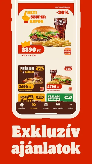 Tangkapan layar BURGER KING® Magyarország