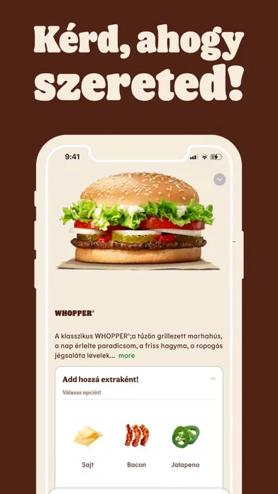 Tangkapan layar BURGER KING® Magyarország