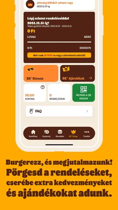 Tangkapan layar BURGER KING® Magyarország