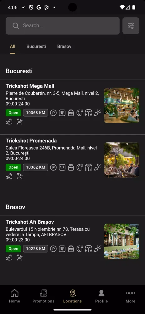 ภาพหน้าจอของ TRICKSHOT