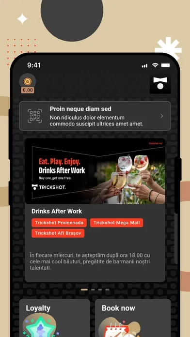 TRICKSHOT Restaurants سکرین شاٹس