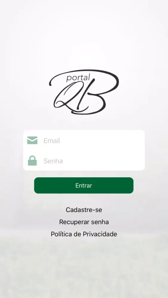 Ảnh chụp màn hình của Portal QB