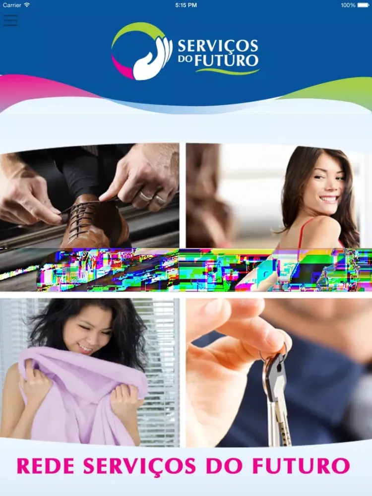 Serviços do Futuro iPad  سکرین شاٹس