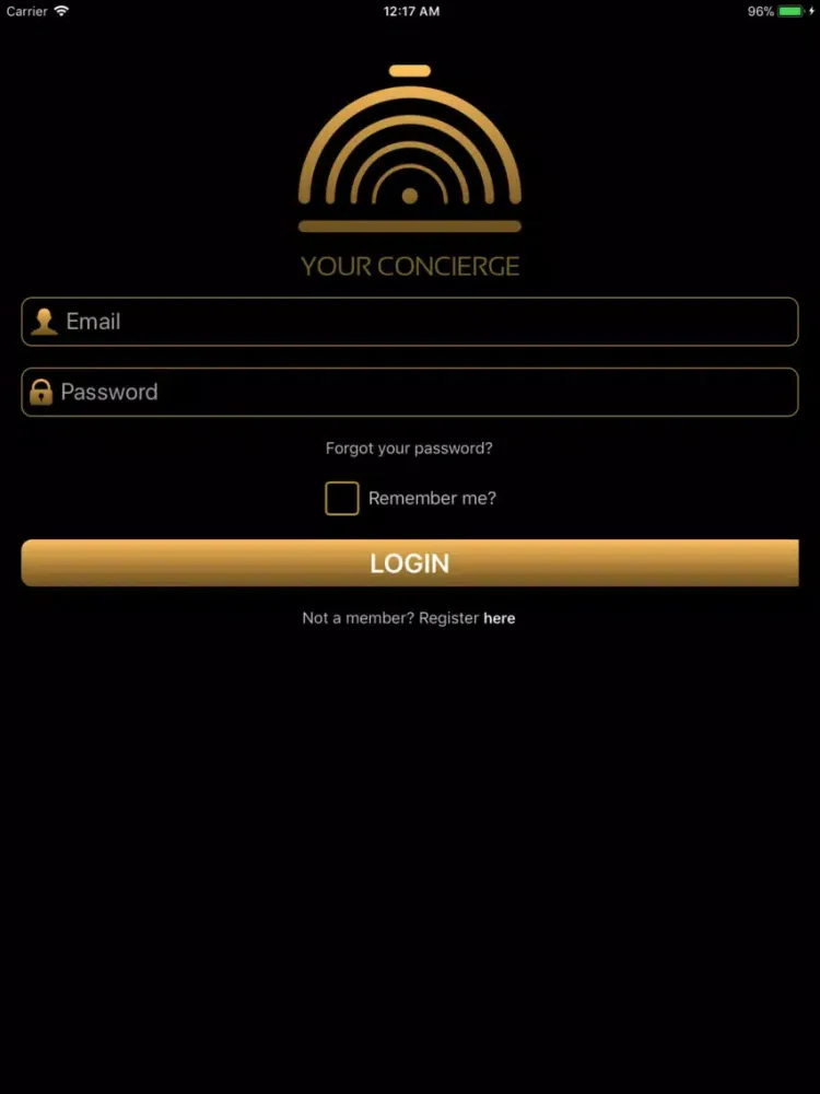 Captures d'écran de Your Concierge iPad 
