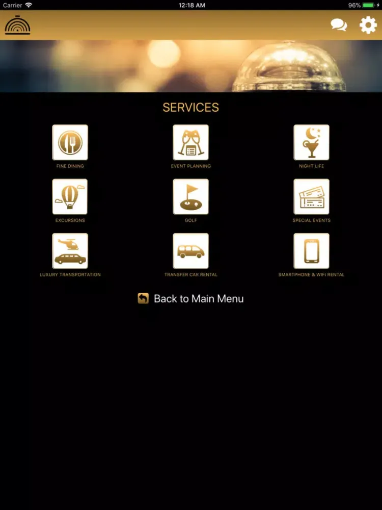 Captures d'écran de Your Concierge iPad 
