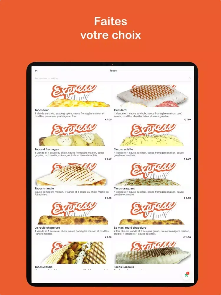 Ảnh chụp màn hình của 123 Expresse Gare iPad 