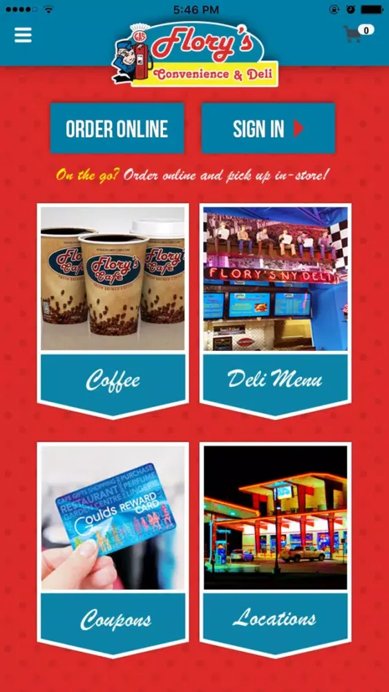 Capturas de tela do Flory's Convenience and Delis