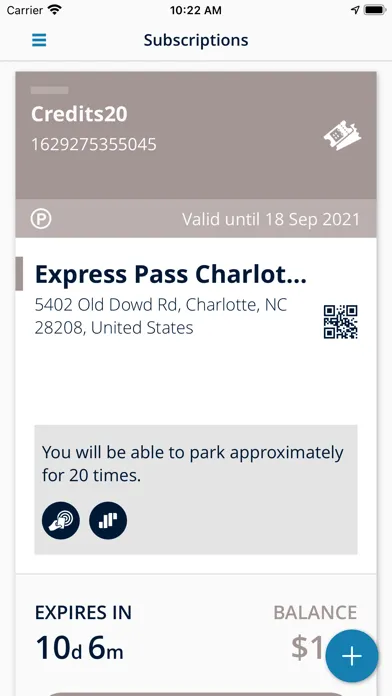 Zrzuty ekranu Express Pass