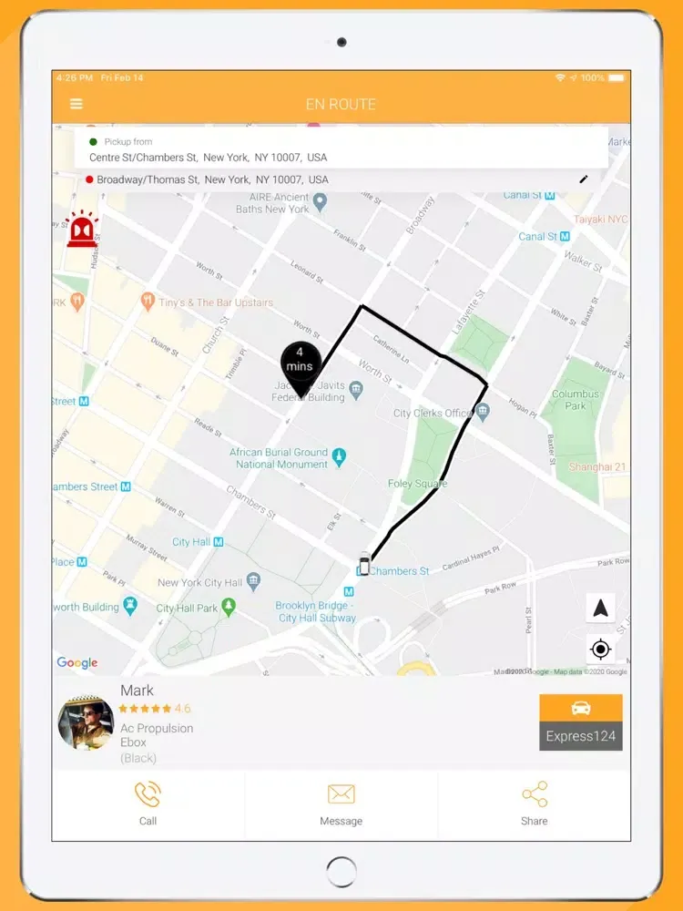 Express Service Transportation iPad  سکرین شاٹس