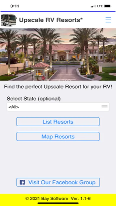 Upscale RV Resorts Screenshots