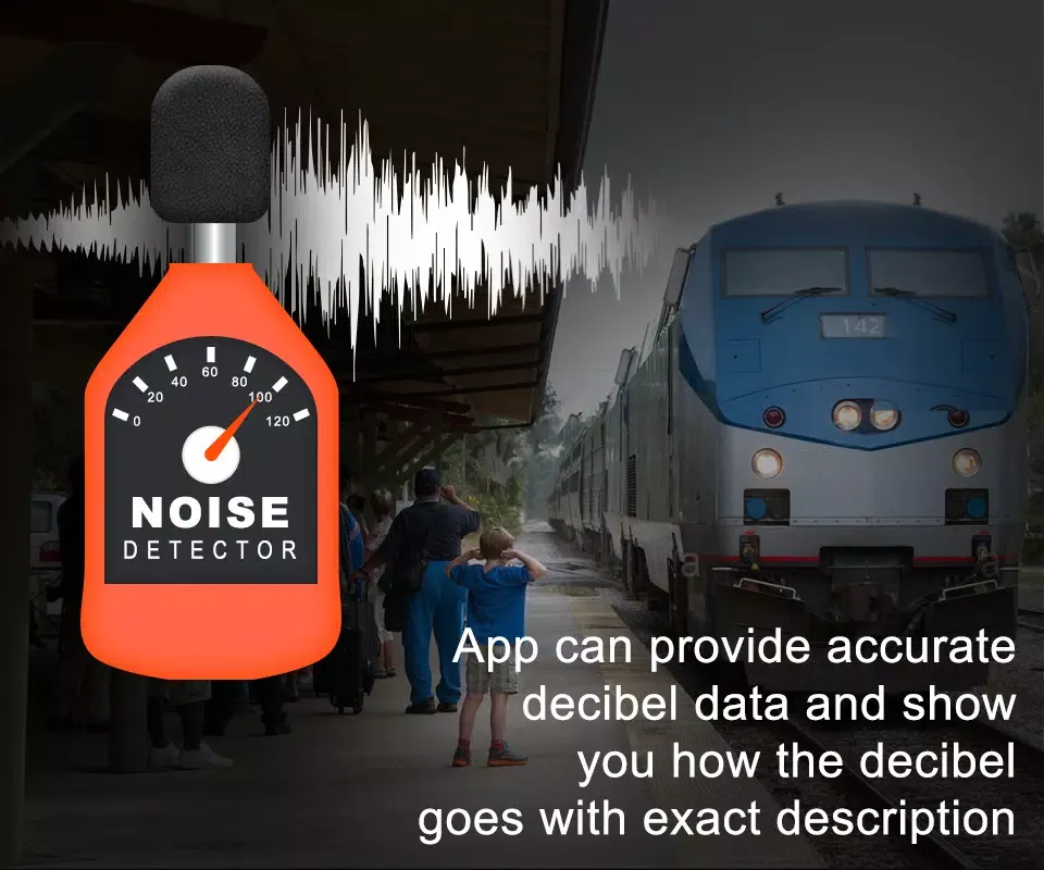 Screenshot di Camera & Audio Noise Detector