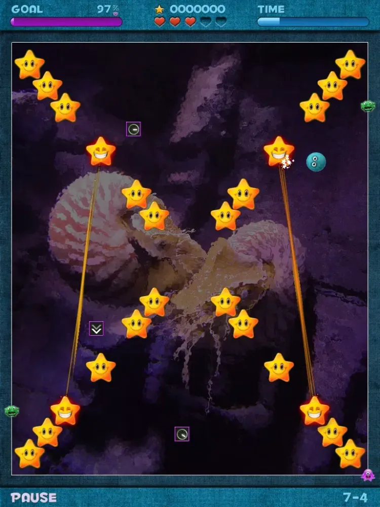 Capturas de tela do Blubbles - The Bubbles From Outer Space vs. Captain Octopus iPad 