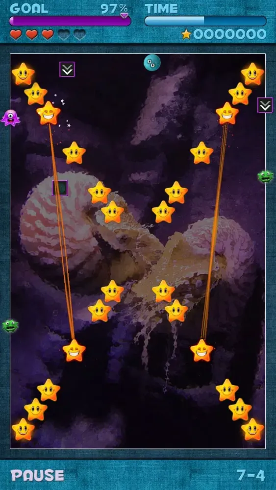 Capturas de tela do Blubbles - The Bubbles From Outer Space vs. Captain Octopus