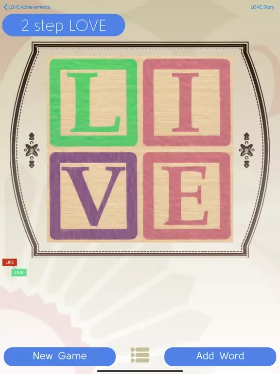 Captures d'écran de LOVE Ladders iPad 