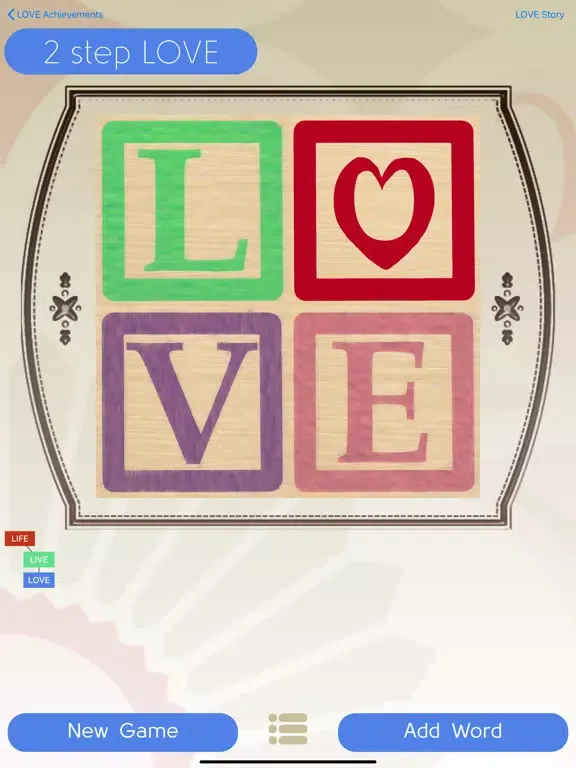 Captures d'écran de LOVE Ladders iPad 
