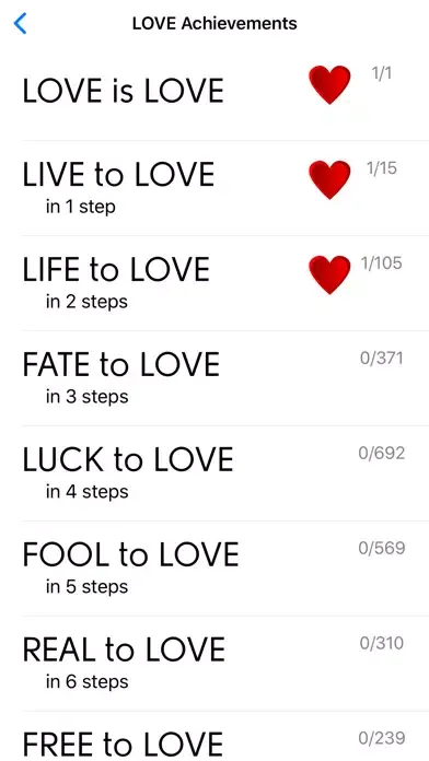 Captures d'écran de LOVE Ladders