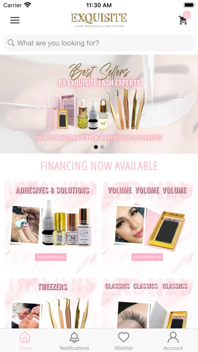 Ảnh chụp màn hình của Exquisite Lash