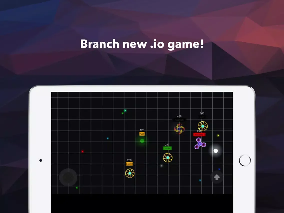 Tangkapan skrin spinner battle - spinz.io new edition iPad 