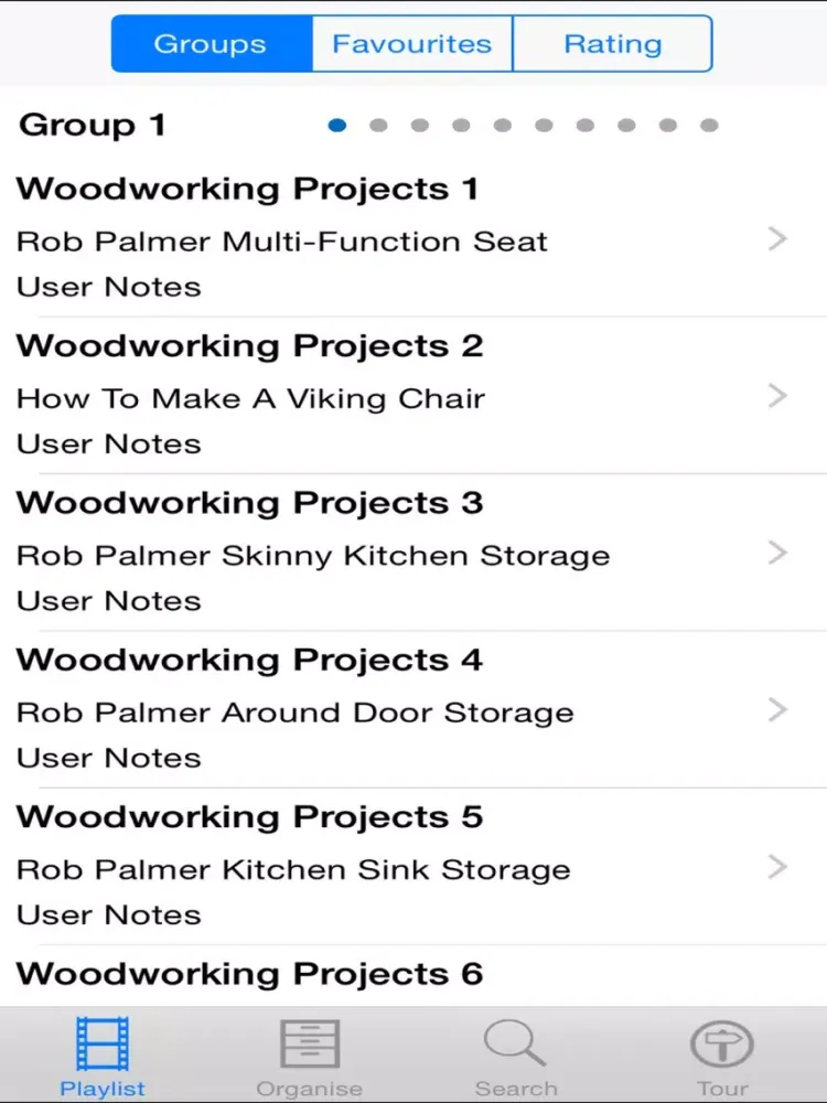 تصاویر Woodworking Projects iPad 