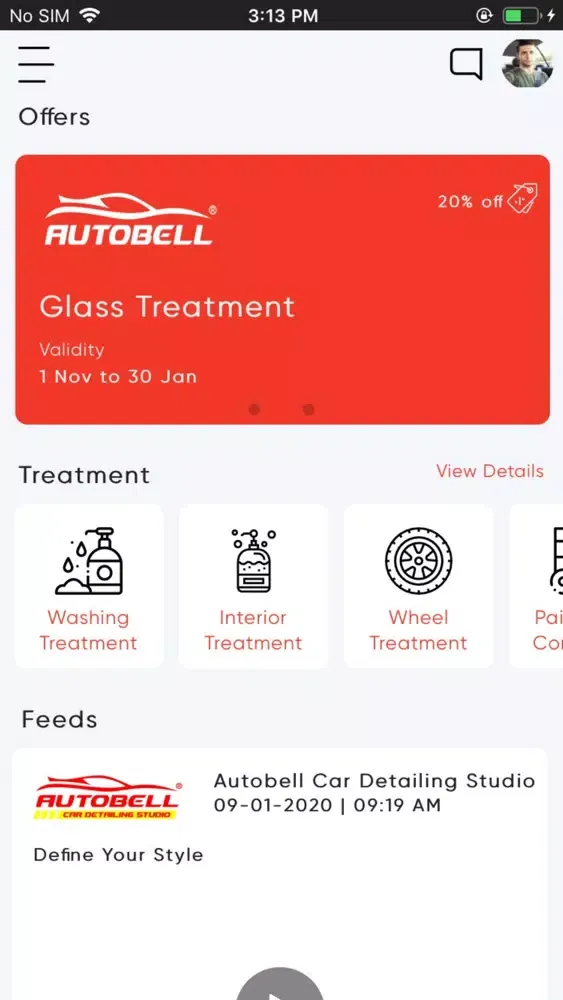 Autobell سکرین شاٹس