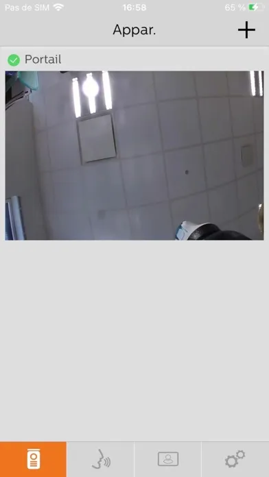 Captures d'écran de Extel connect