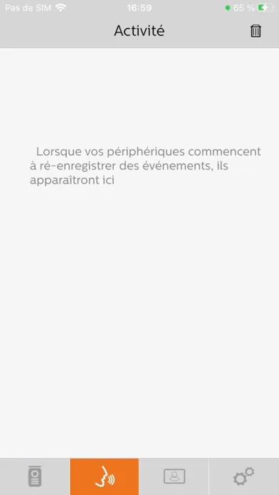 Captures d'écran de Extel connect