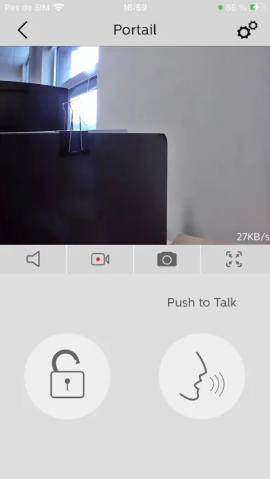 Captures d'écran de Extel connect