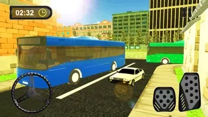3D Bus Parking- City Driving Test Simulator سکرین شاٹس