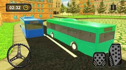 3D Bus Parking- City Driving Test Simulator سکرین شاٹس