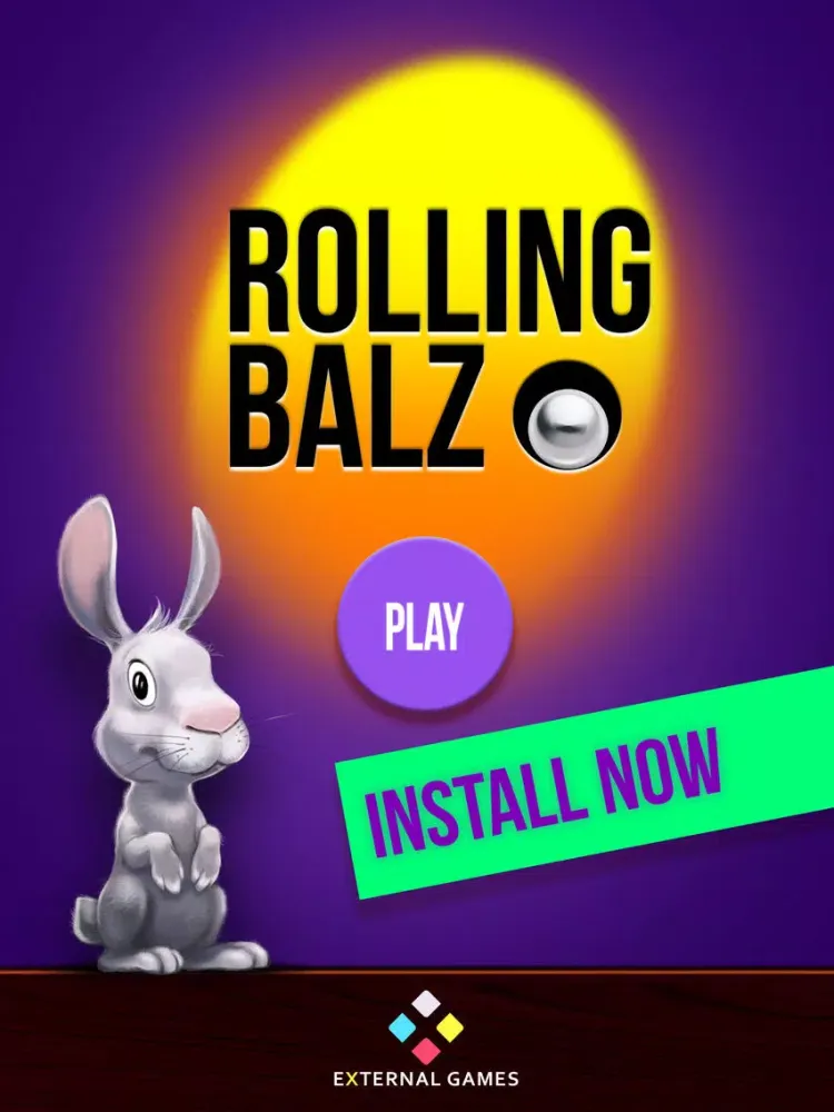 تصاویر Rolling Balz - slip away of the balanced ball iPad 