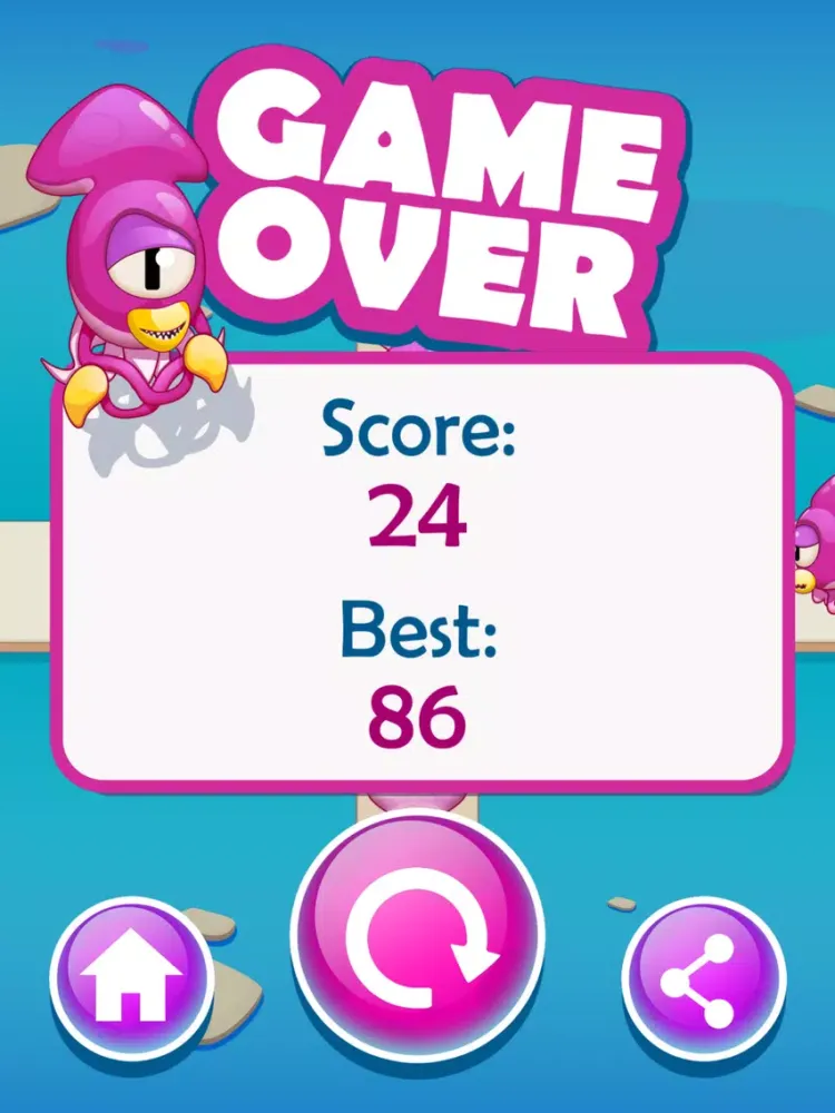 Squid Rage iPad  سکرین شاٹس