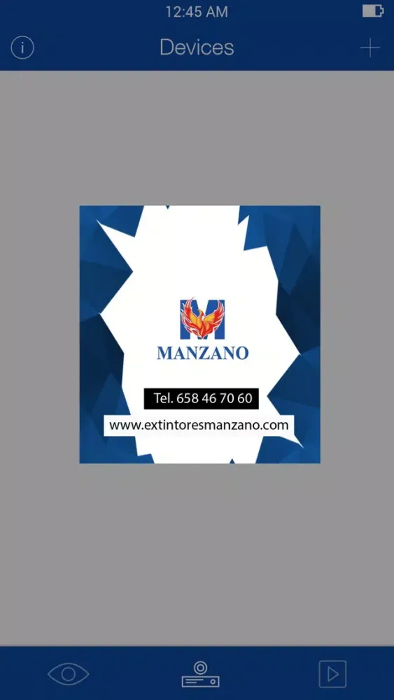 Tangkapan skrin Manzano EasyView
