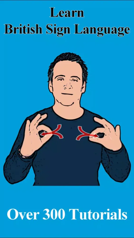 Tangkapan skrin Learn British Sign Language