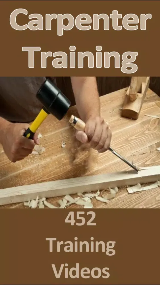 Tangkapan layar Carpenter Training