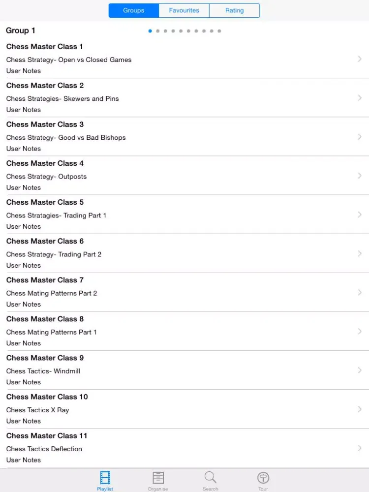 Chess Master Class iPad  スクリーンショット