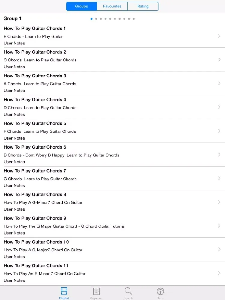 How To Play Guitar Chords iPad Screenshots