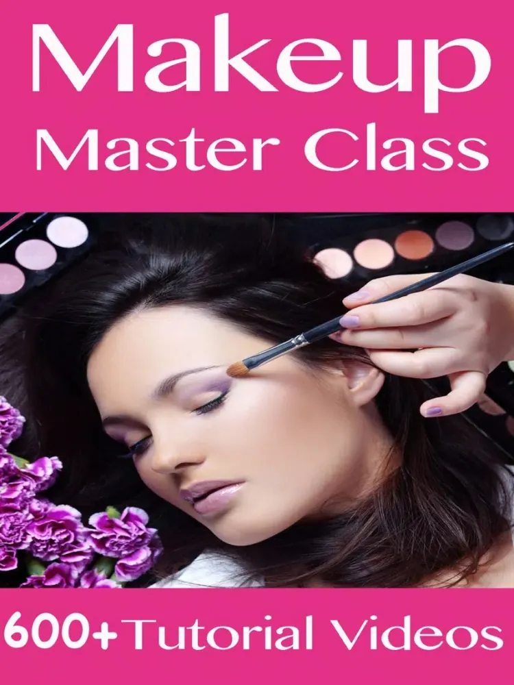 Tangkapan layar Makeup Master Class iPad 