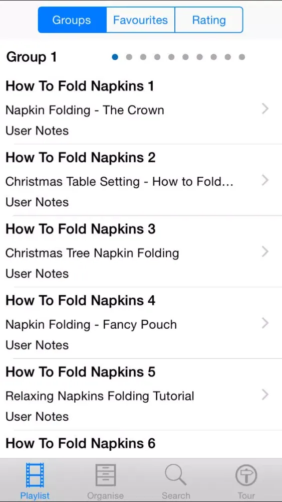 How To Fold Napkins应用截图