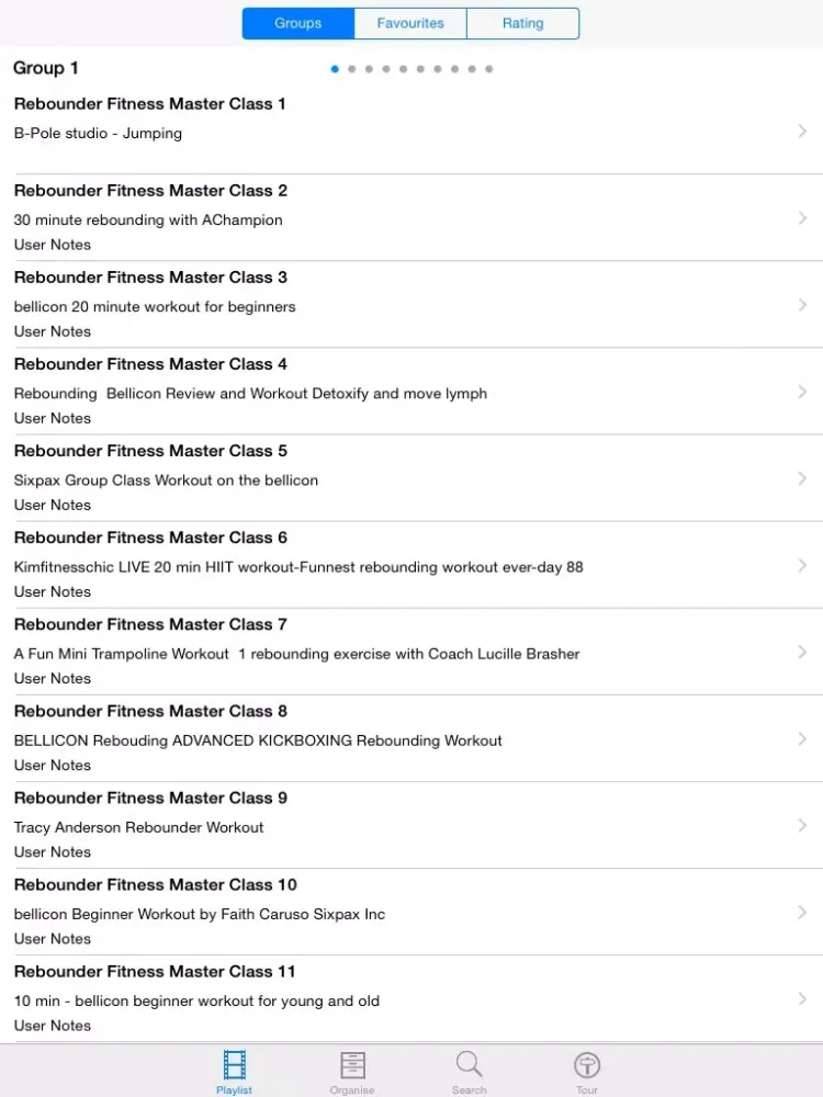 Скриншоты Rebounder Fitness Master Class iPad 