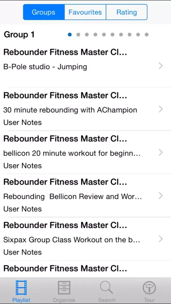 Скриншоты Rebounder Fitness Master Class