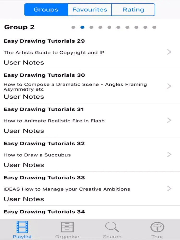 Easy Drawing Tutorials iPad  স্ক্রিনশট
